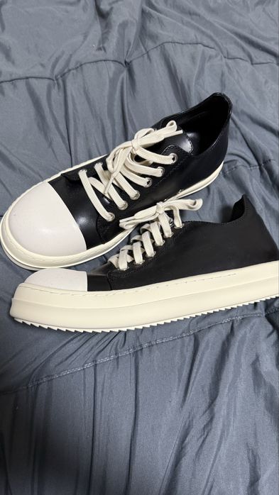 Rick Owens Leather Lows