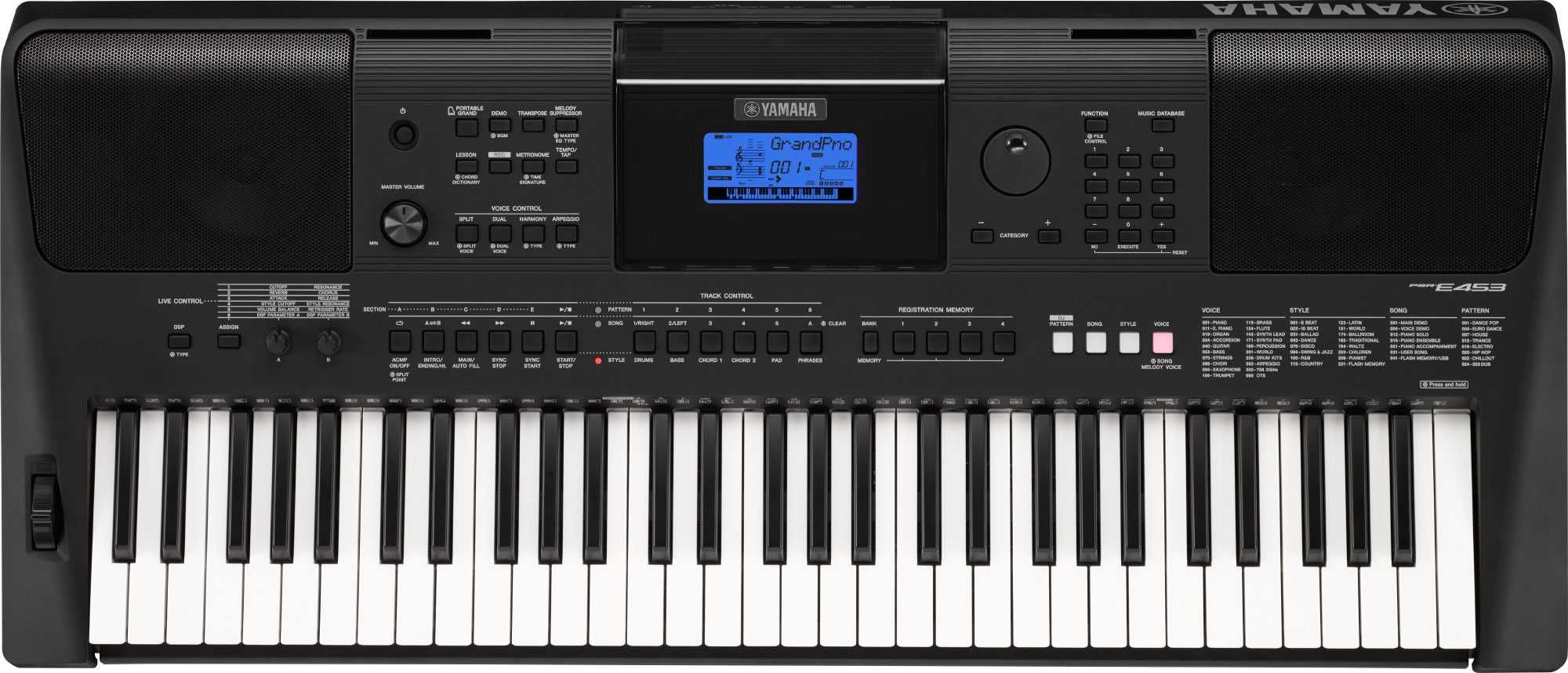 Ritmuri Yamaha PSR E453, 463, 473, 373, SX700, SX900, Korg EK 50