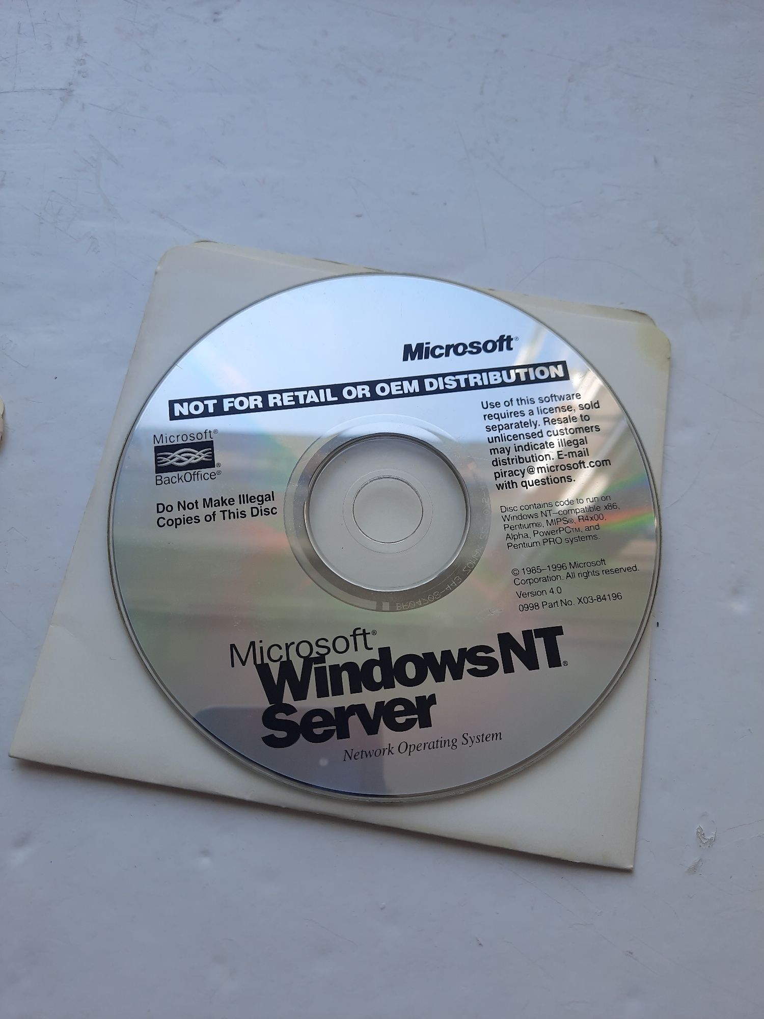 Программное обеспечение Windows 95, NT, XP