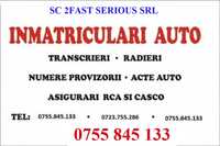 INMATRICULARI Auto RCA Vehicule in Timis, Timisoara