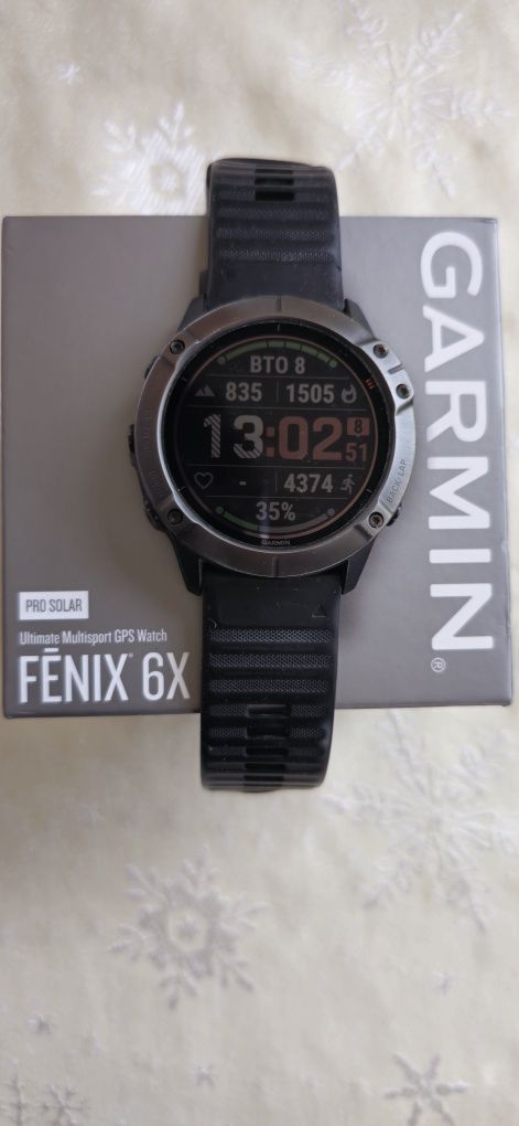 Часовник Garmin Fenix 6X PRO Solar
