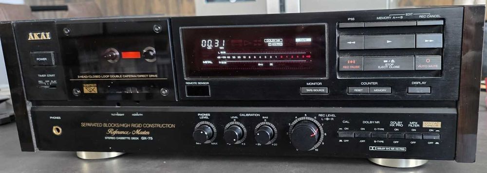 Akai GX-75 Reference Master - casetofon deck
