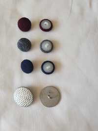 Копчета три цвята облечени и метални
