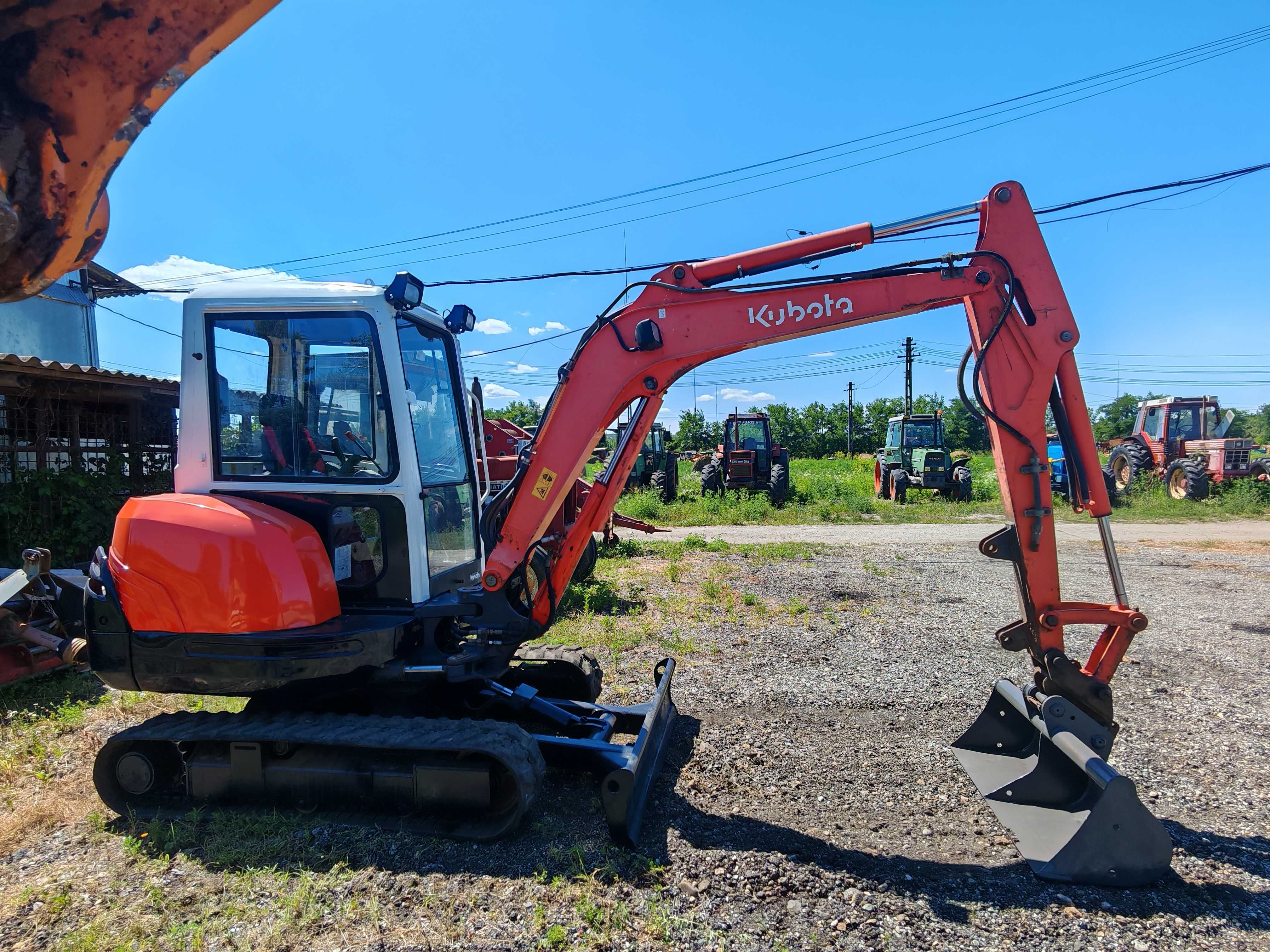 Vând mini excavator Kubota KX91-3 ,3,5 t