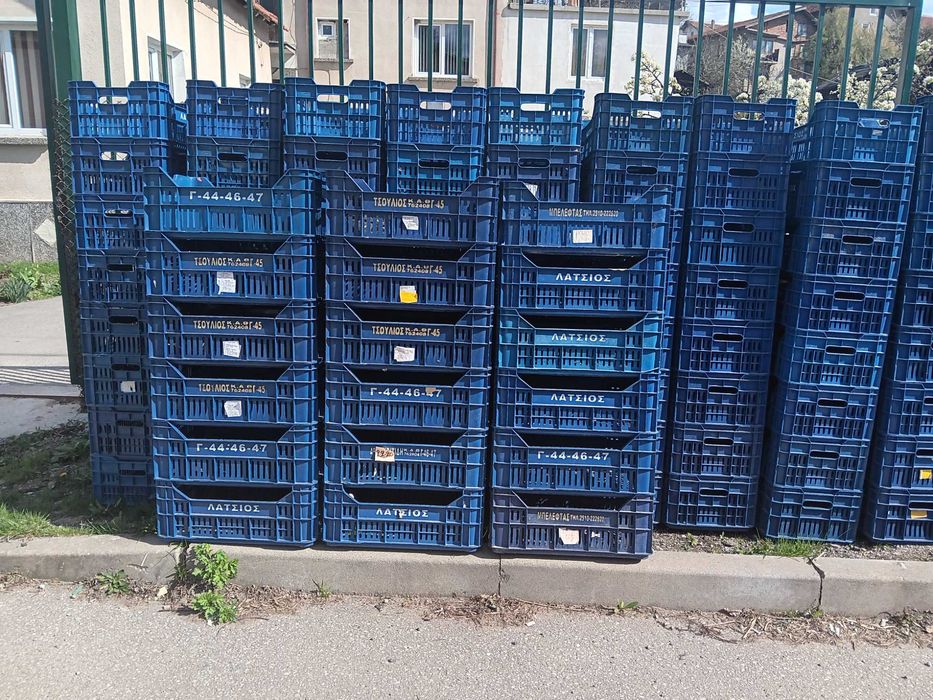 Гръцки касетки за плодове и зеленчуци