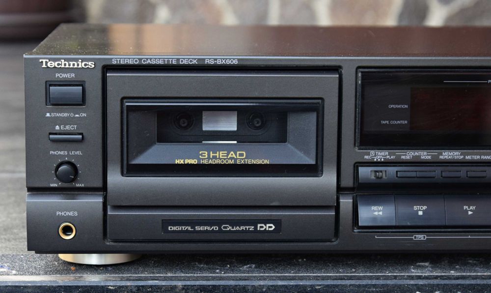 Deck 3 head Technics RS-BX 606, casetofon