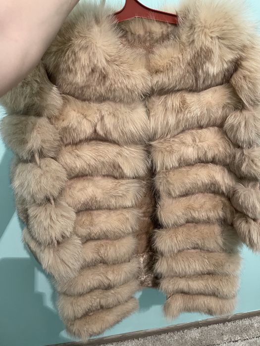 Шуба песец трансформер