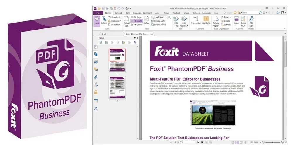 Foxit Phantompdf Business PDF Editor Original Software License