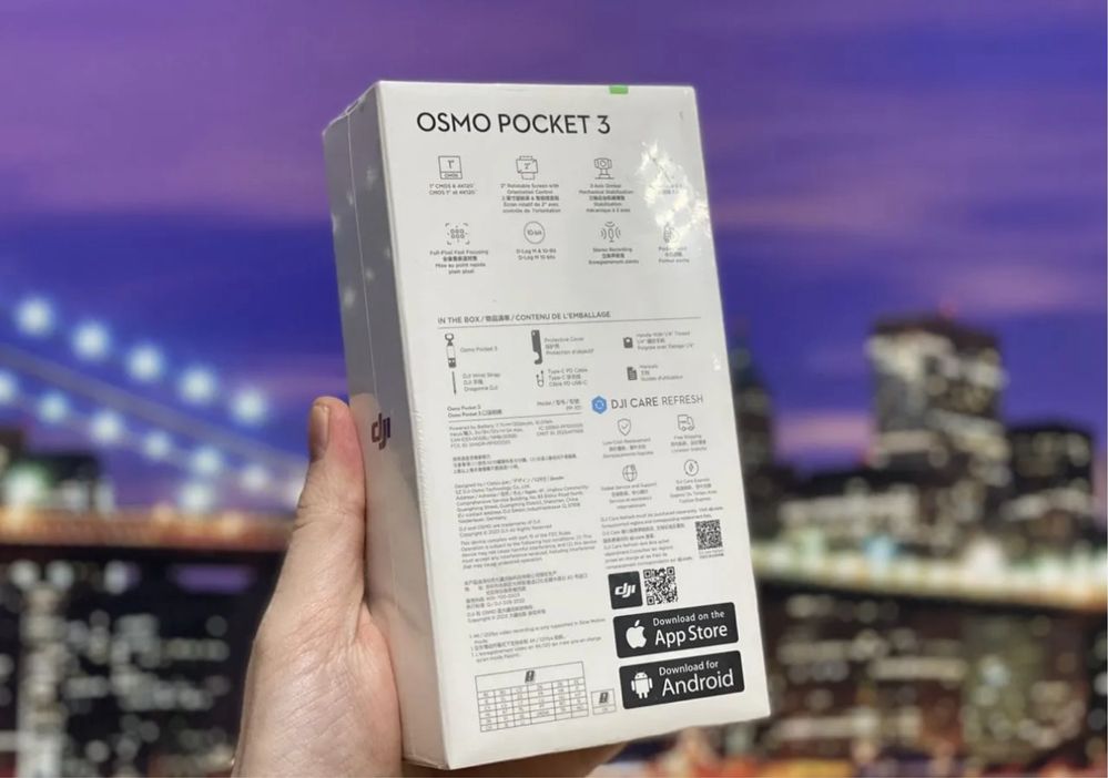 Запечатанная Экшн камера Dji Osmo Pocket 3