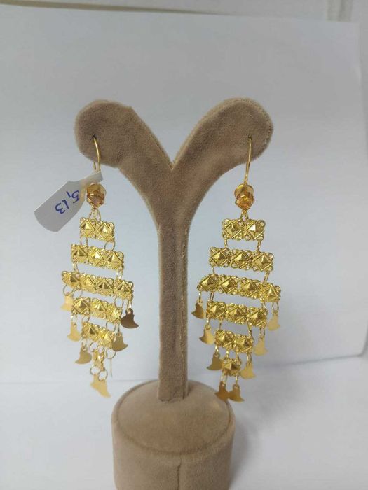 cercei aur 14k )m3) star amanet