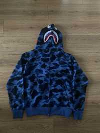 Bape shark hoodie M