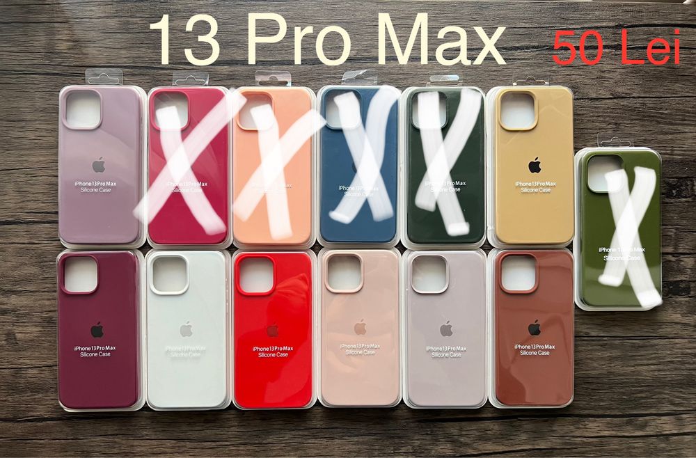 - Husa iPhone 13 / 13 Pro / 13 Pro max + folie de sticla Cadou 