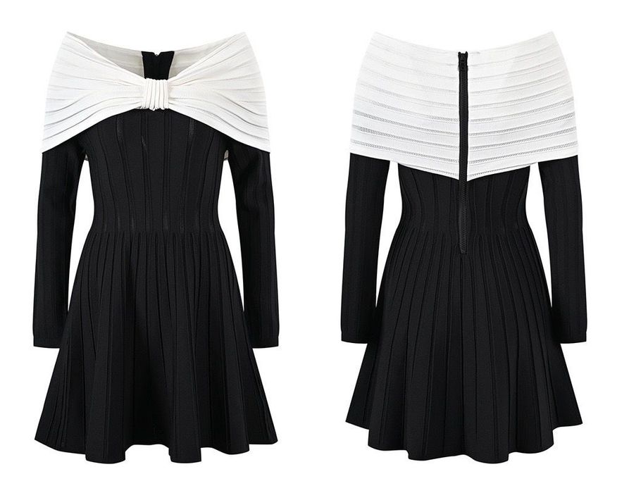 Коктейлна рокля Mirella Off-Shoulder