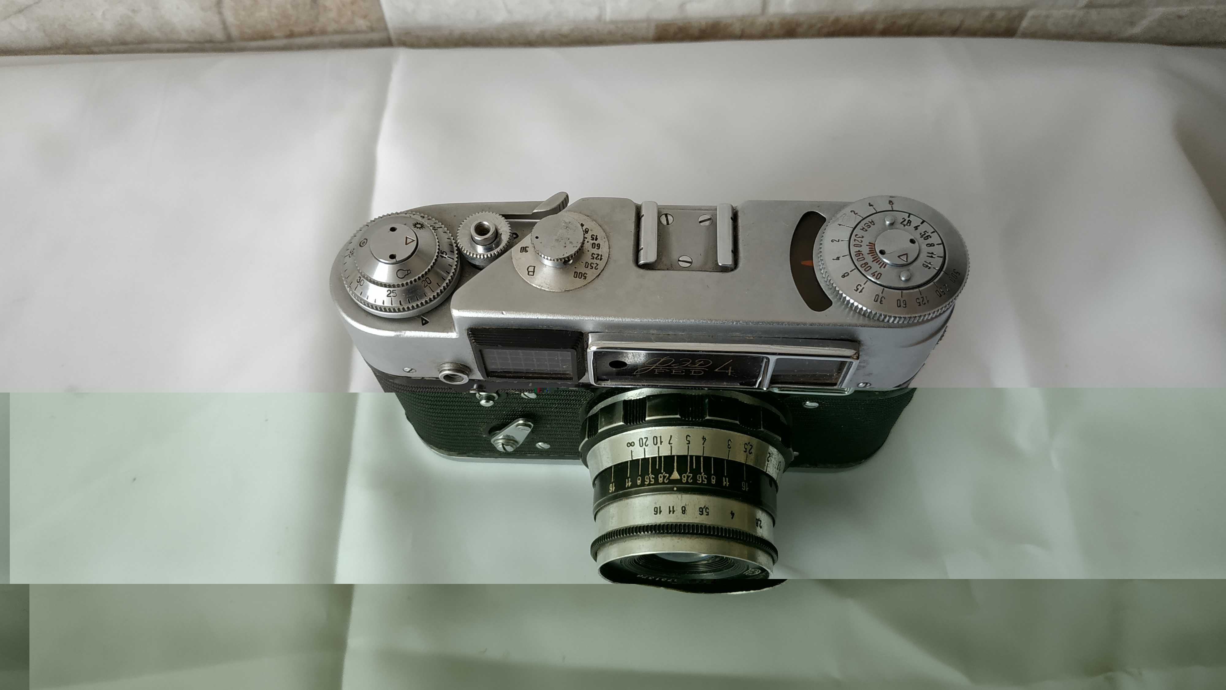Стар механичен фотоапарат ФЕД 4 / FED 4 - 1965г.