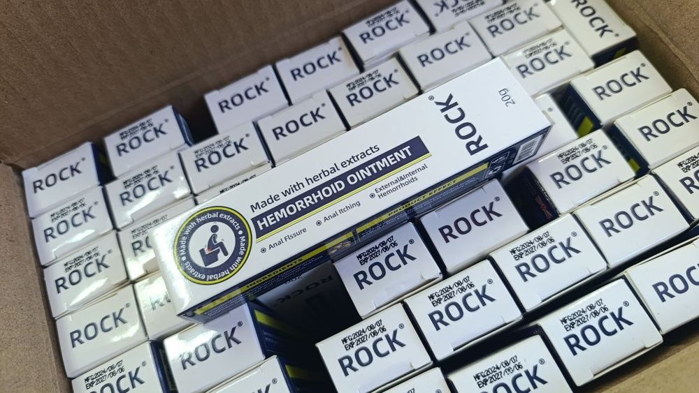 ROCK gemorroyga qarshi maz