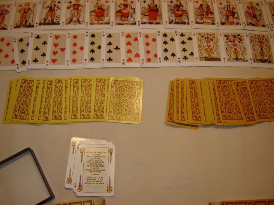 Carti de joc anii 70 made in France originale noi