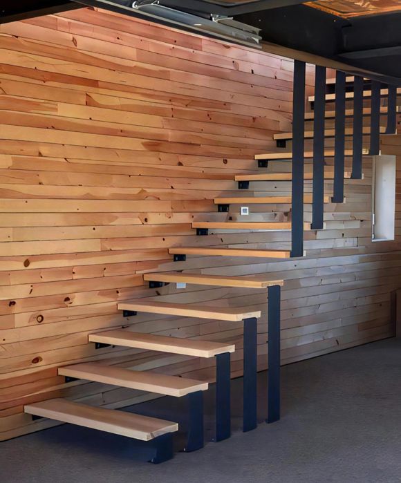 Парапети преградни стени от метал ,стъпала,чела метал и дърво