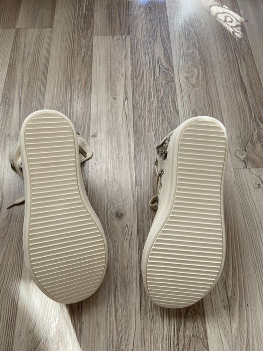 Бели дизайнерски обувки Rick Owens