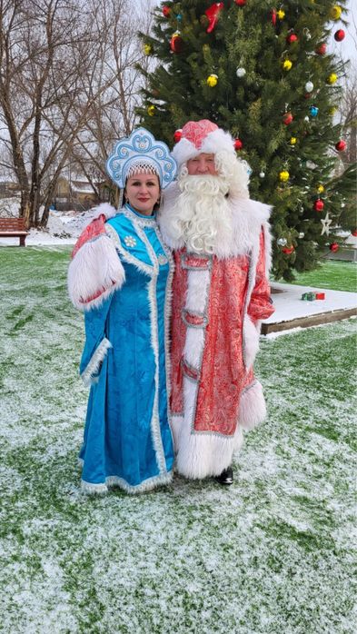 Аренда костюмов Дед Мороз и снегурочка