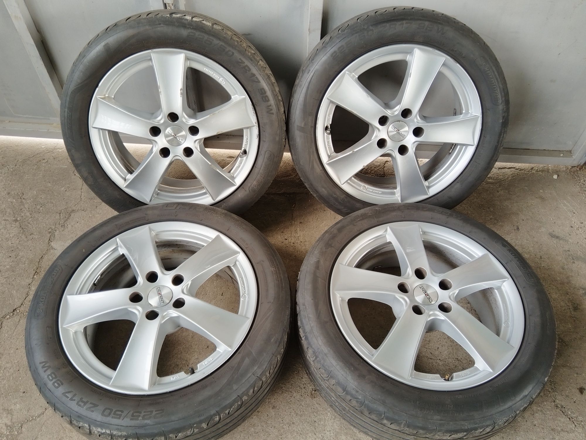 17" Алуминиеви джанти "DENZET" 5 по 112 ET40.Vw.Seat.Skoda.Audi.