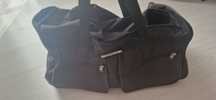 Geanta neagra cu 2 buzunare
