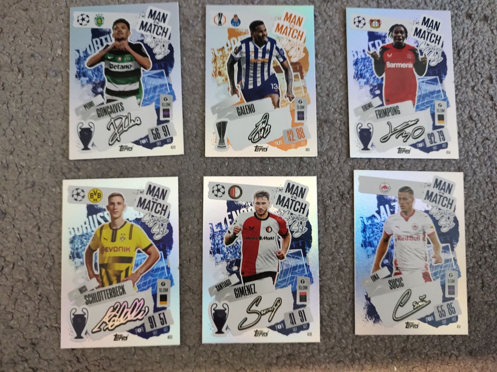 Cartonase Match Attax