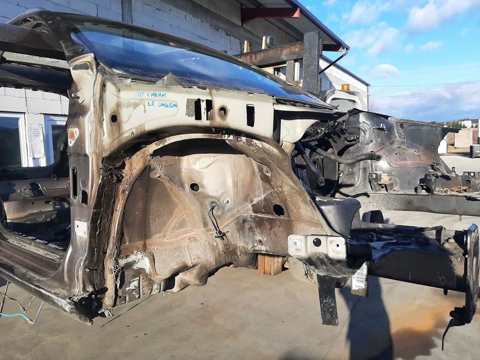 lonjeron cu semi aripa dreapta vw golf 6 variant break combi