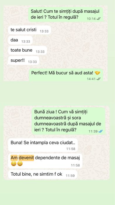 Masaj si recuperare medicala la domiciliul clientului