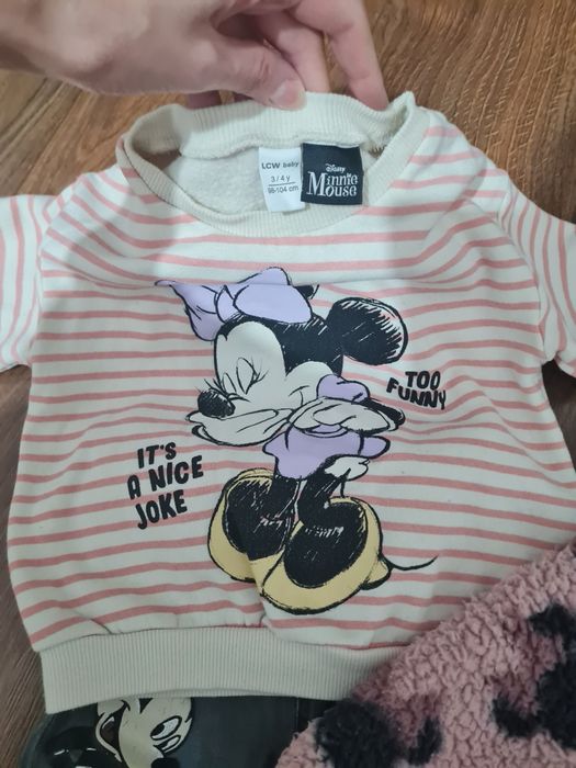 Супер запазен сет Мики Маус за 98 см. 2 год. - 3 год.