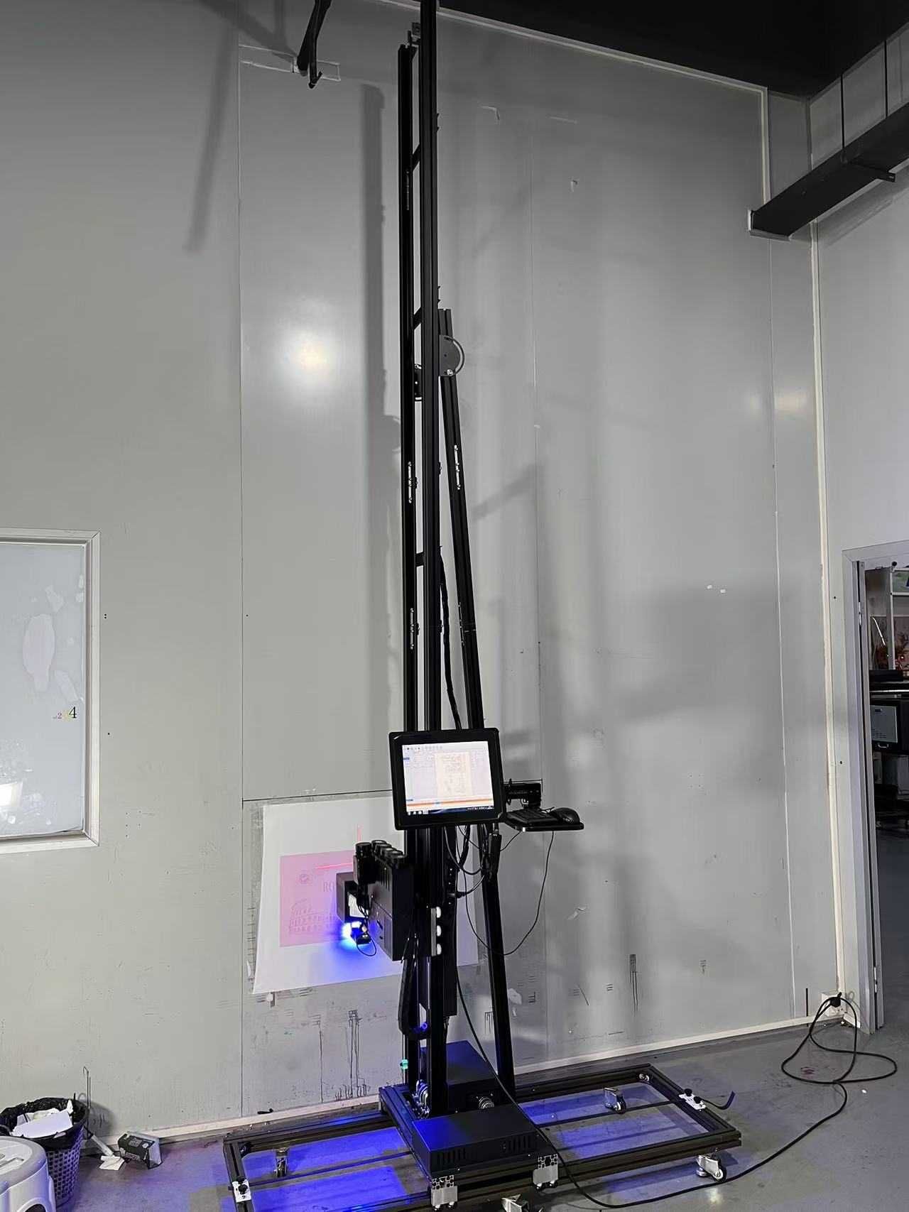 настенный 3d принтер вертикальные высота 3.5 метр/3D vertikal printer
