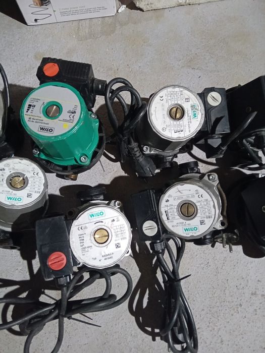 Pompă de recirculare grundfos, wilo