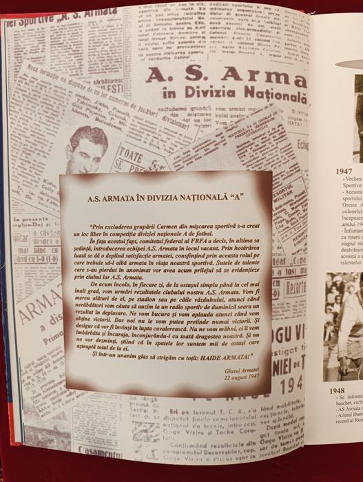 Carte sportivă pentru pasionații in domeniu