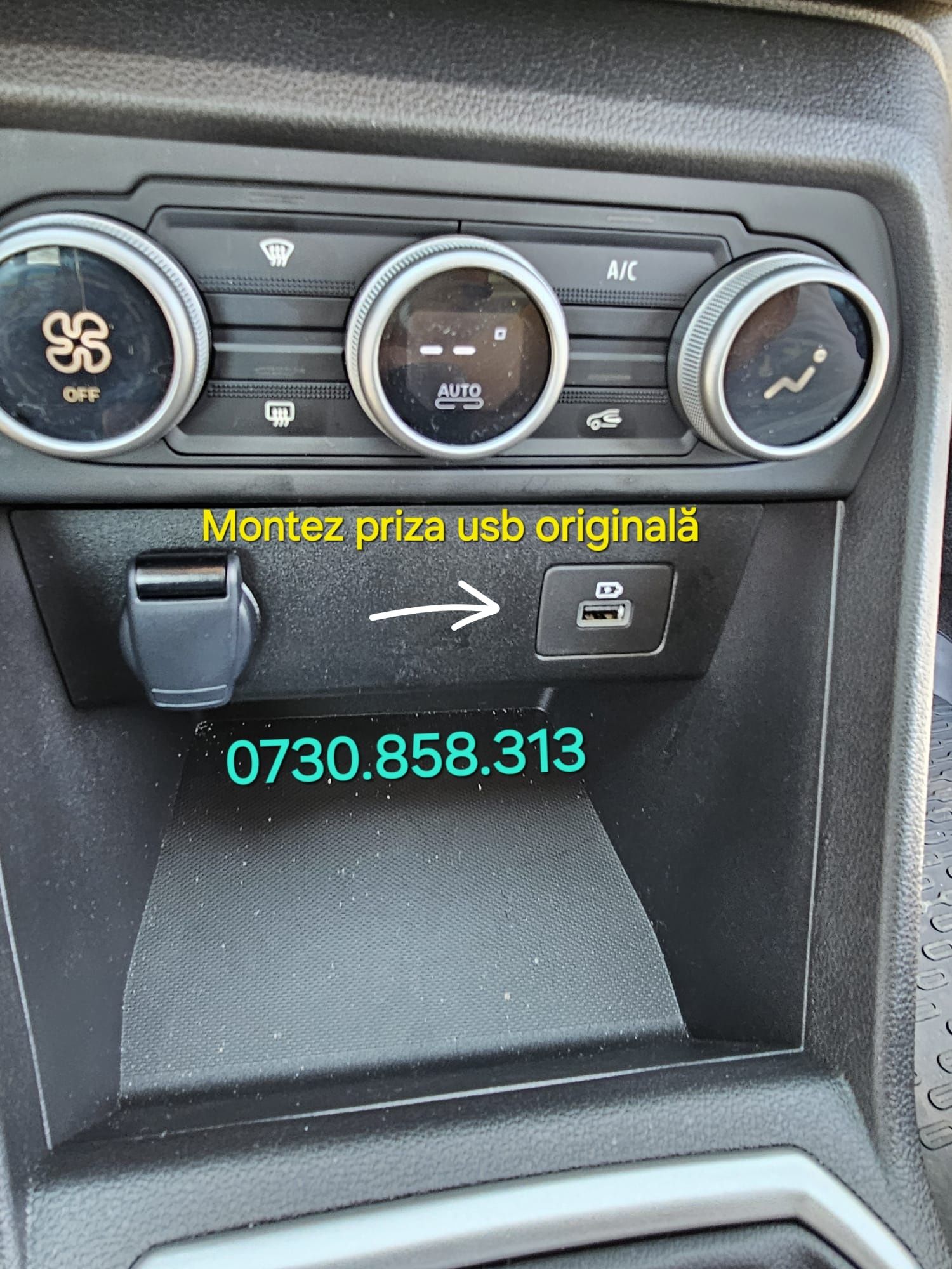 Modul USB Dacia Logan Sandero Jogger camera marșarier oem