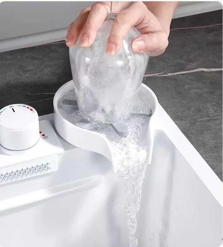 ПРОМОЦИЯ ! Висококачествена мултифункционална бяла кухненска мивка