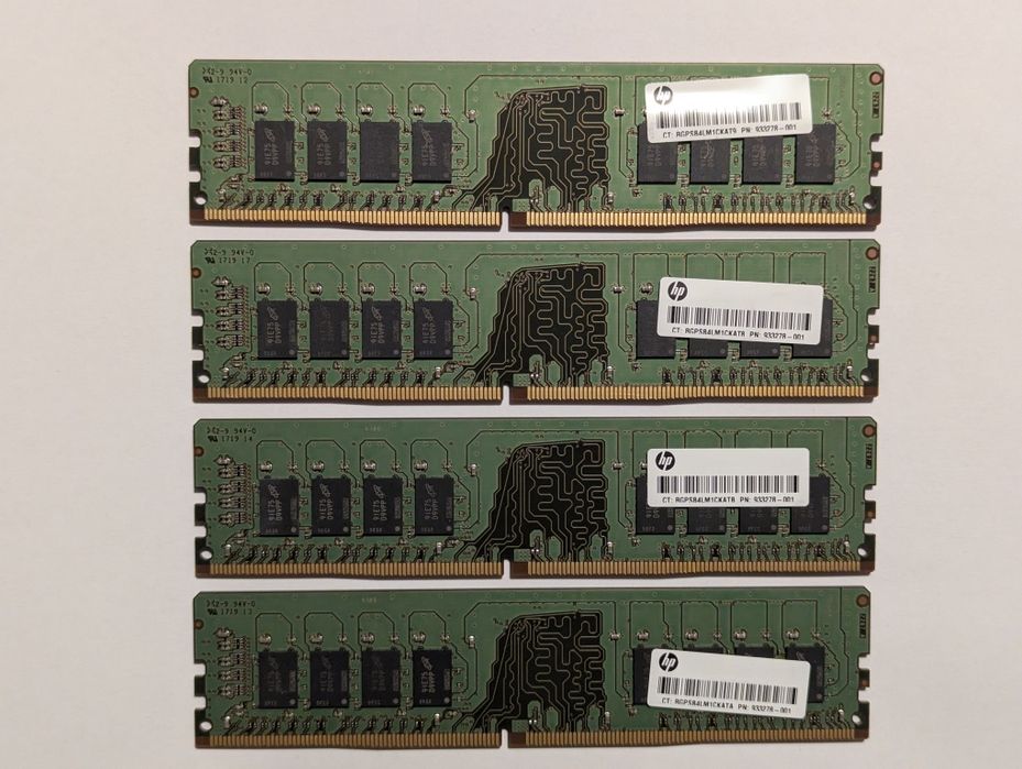 Kit Memorie RAM 64GB (4x16GB) DDR4 2666MHz Micron - Desktop