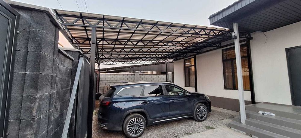 Навесы под ключ от 27 до 45 тысяч за м2