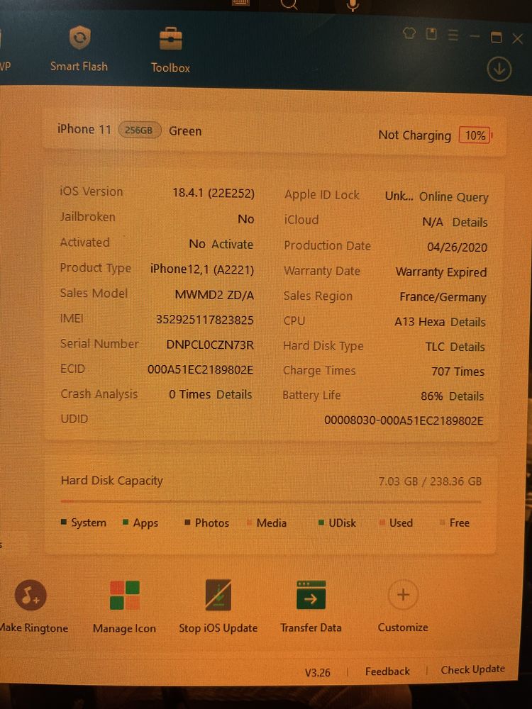 iphone 11 256gb icloud