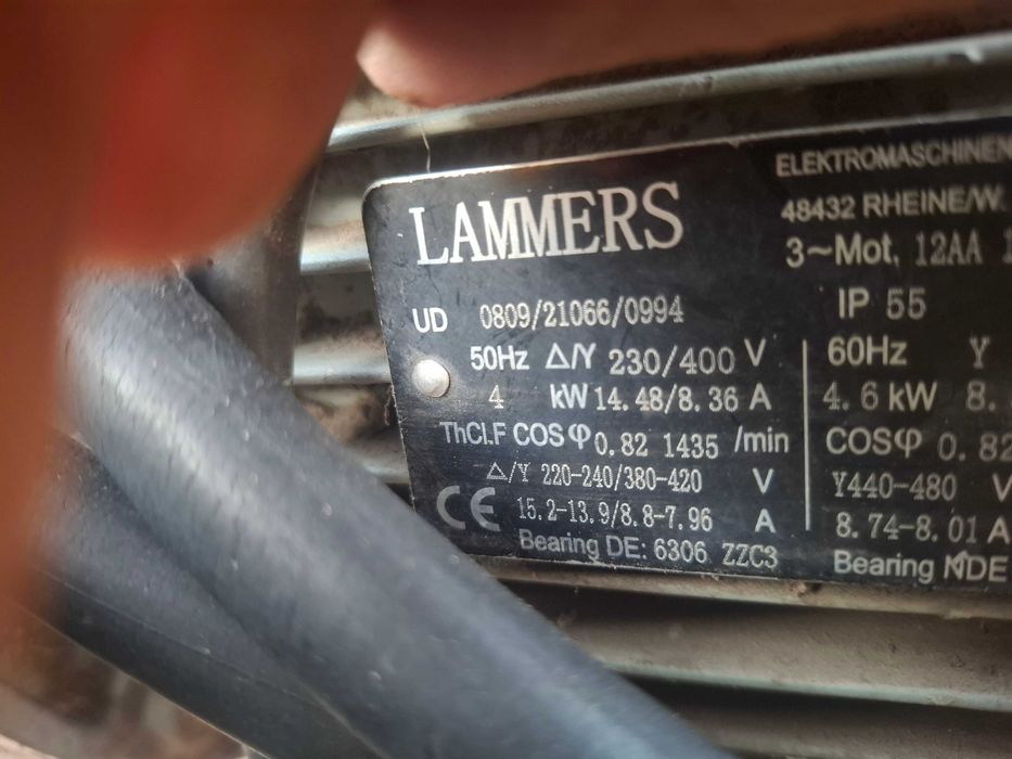 Професионална италианска цепачна машина