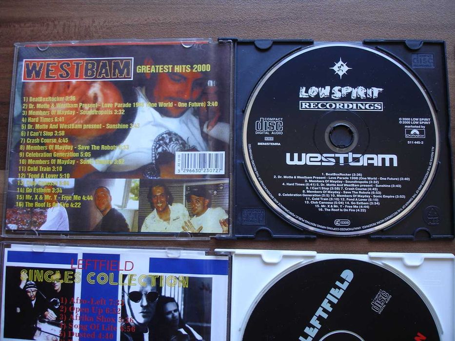 Leftfild, Blur - музикални дискове