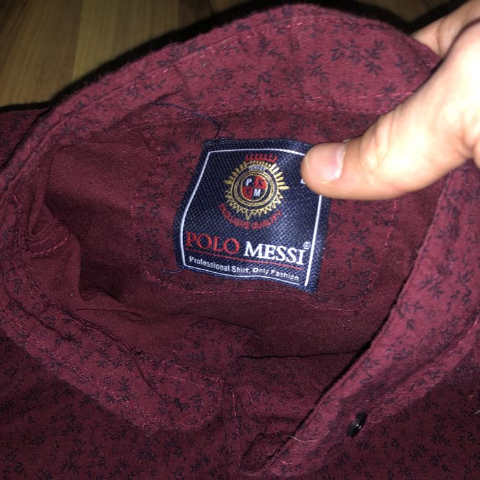 Camasa Barbati Polo DarkRed