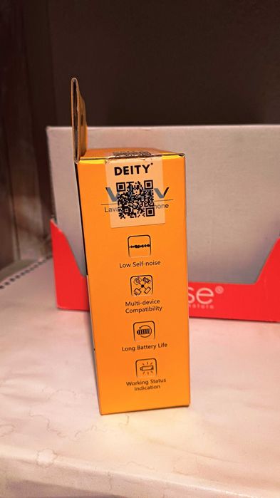 Microfon lavalieră Deity V.LAV 5m – desigilat, nefolosit + husă