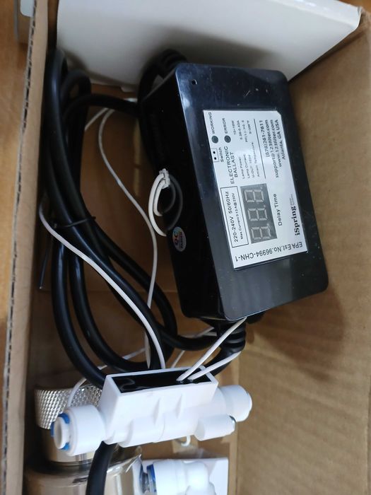Filtru UV Apă iSpring UVF11B – 11W, 220V, 10-Inch, Control Flux
