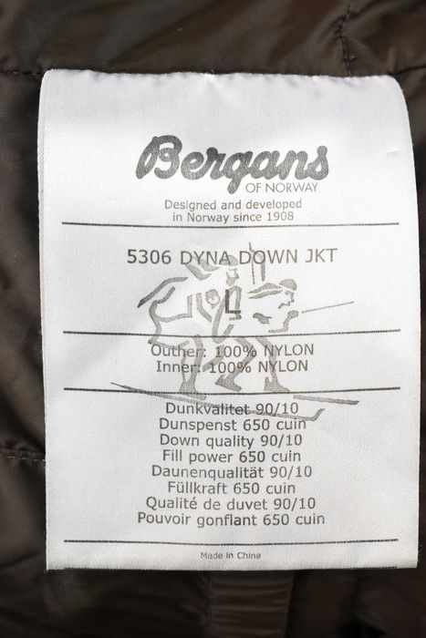 Bergans of Norway пухено яке