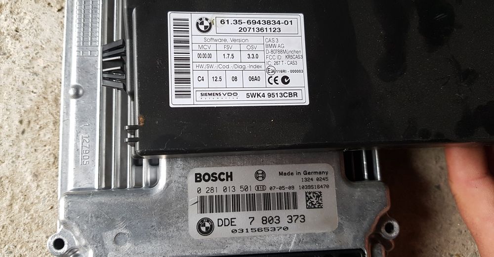 Kit pornire bmw e60 2.0 163 2.5 177 3.0 218 NFL si LCI