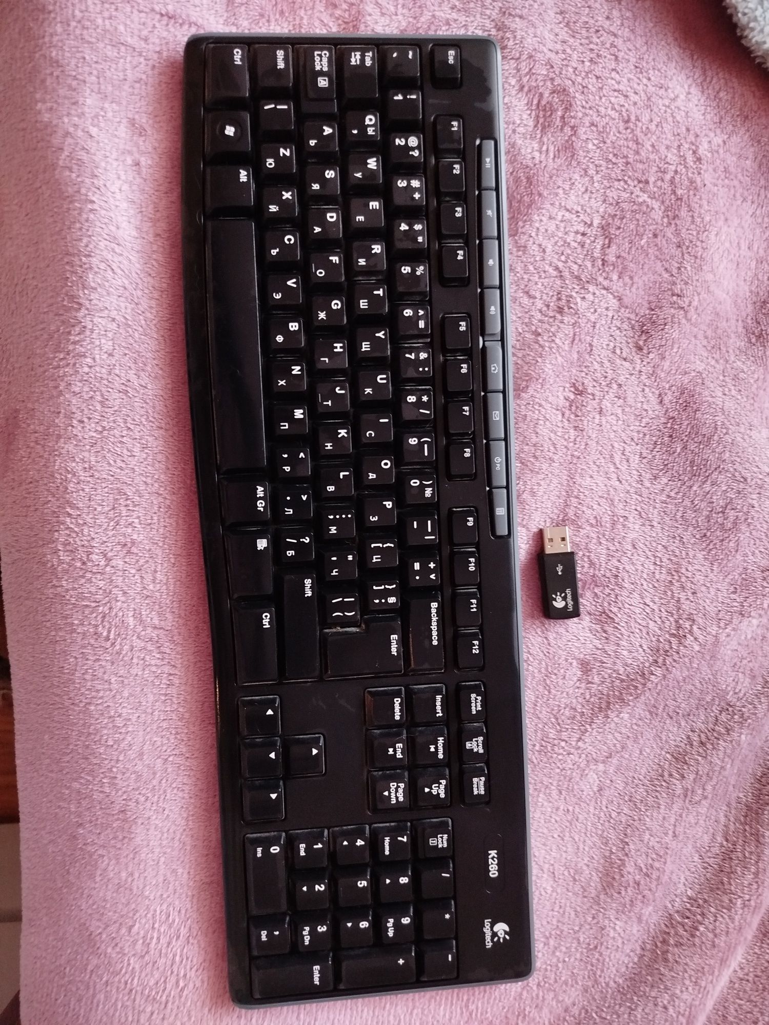 Безжична клавиатура Logitech