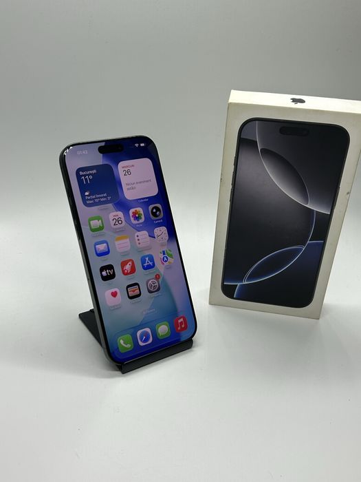 iPhone 16 PRO MAX - 256Gb - IMPECABIL + Garantie