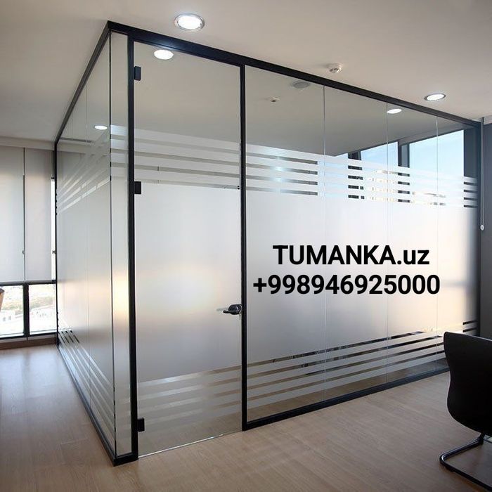 Матовый туманка оклейка для офиса и здании профессиональ мастер