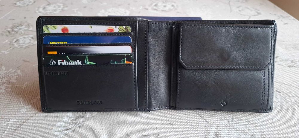 Мъжка чанта и мъжки портфейл Samsonite