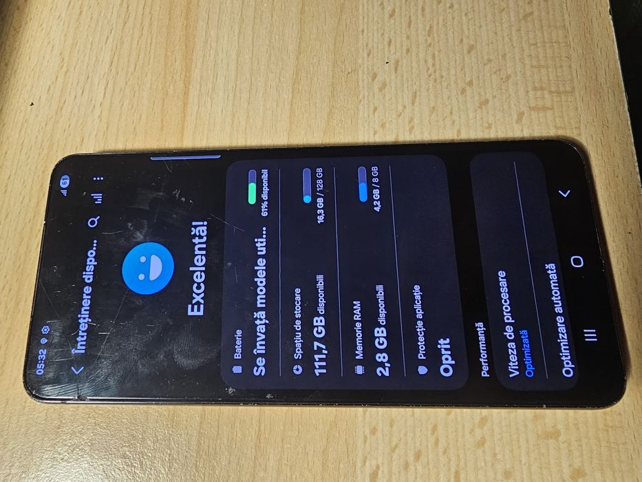 Telefon mobil Samsung Galaxy S21 Plus, Dual SIM, 128GB, 8GB RAM, 5G