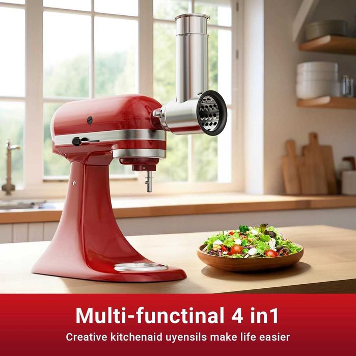 Accesorii razaotare pt. feliere și tocator pentru mixer KitchenAid Nou